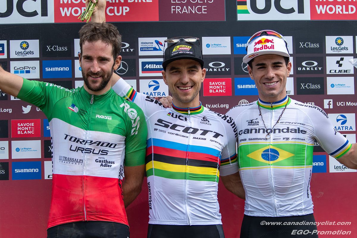 Gerhard Kerschbaumer, Nino Schurter, Henrique Avancini