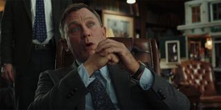 Daniel Craig hamming it up in Knives Out