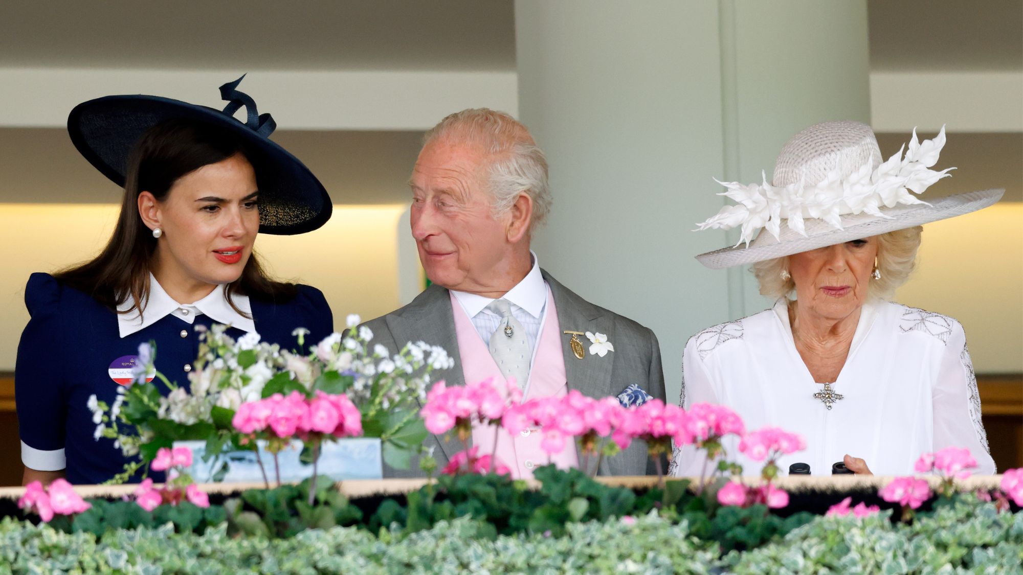 Sophie Winkleman, Lady Frederick Windsor attends Royal Ascot with King Charles and Queen Camilla in 2025