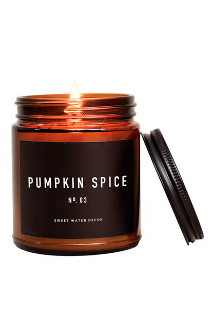 Sweet Water Decor Pumpkin Spice Candle 