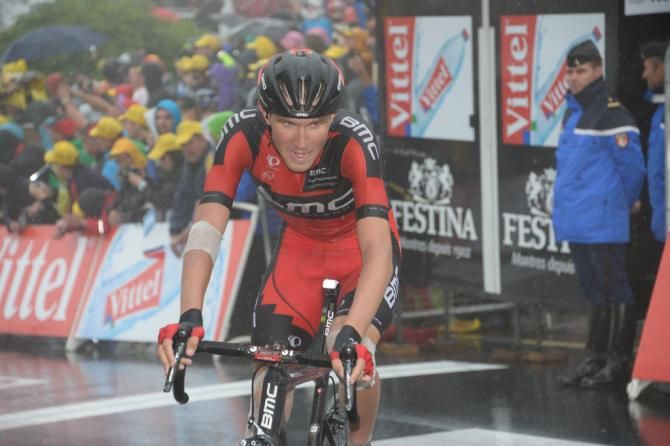 Tejay van Garderen (BMC) crosses the line