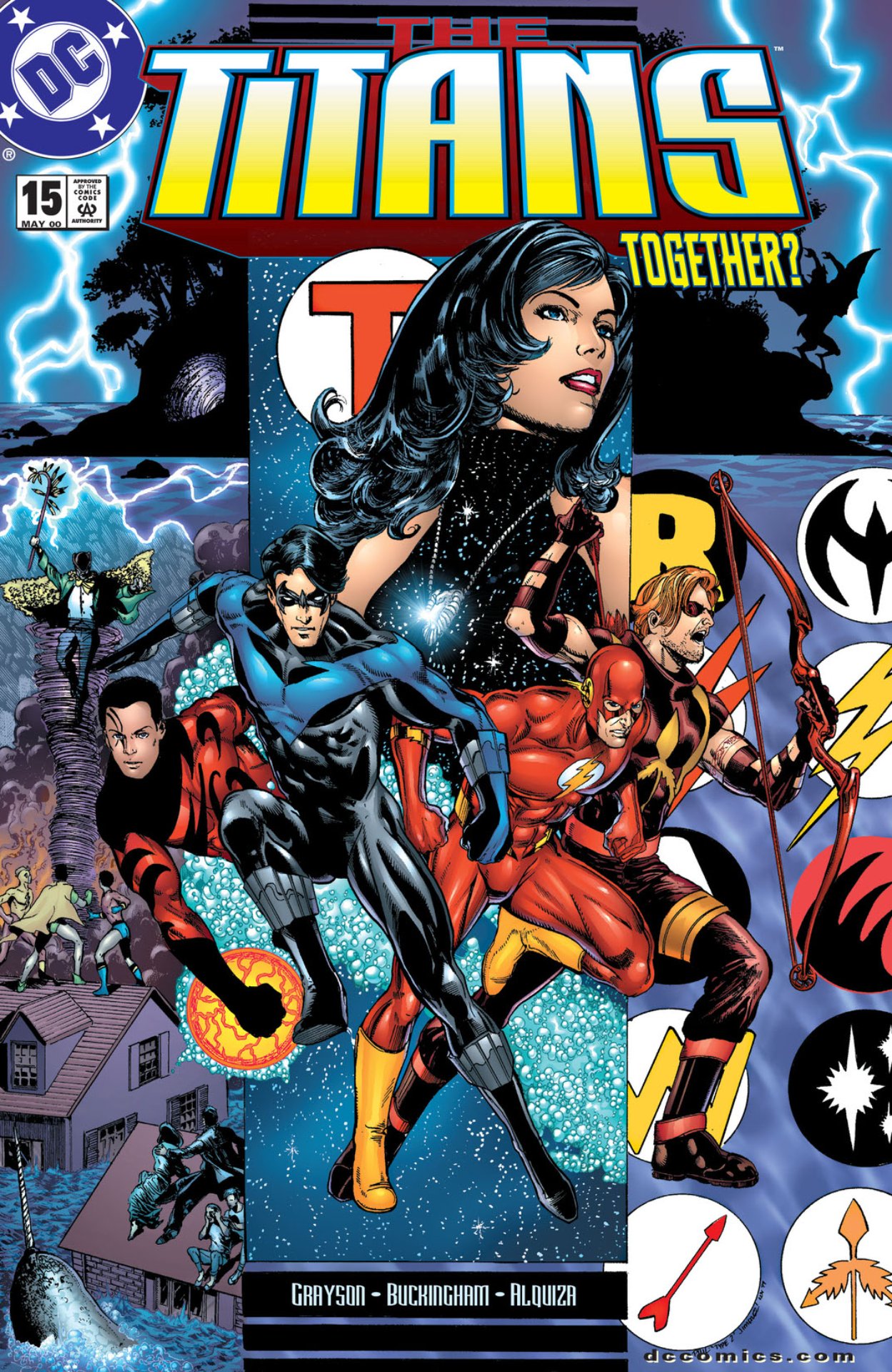 The Titans #15 cover