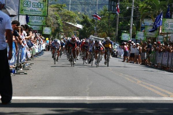 A sprint for the line