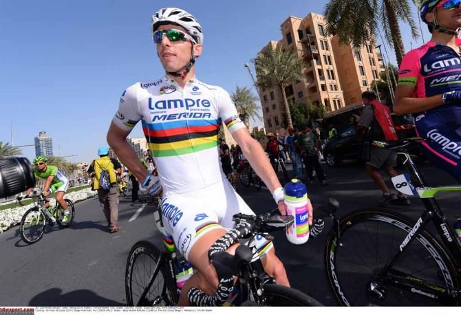 World Champion Rui Costa, after the finish