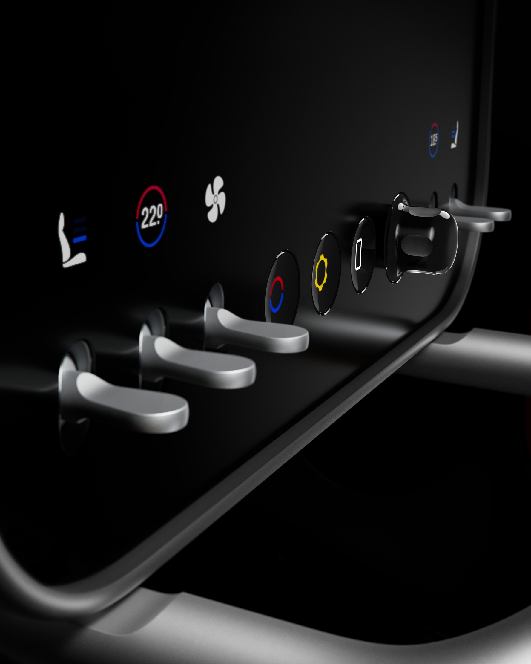 Interior shots of the Luce