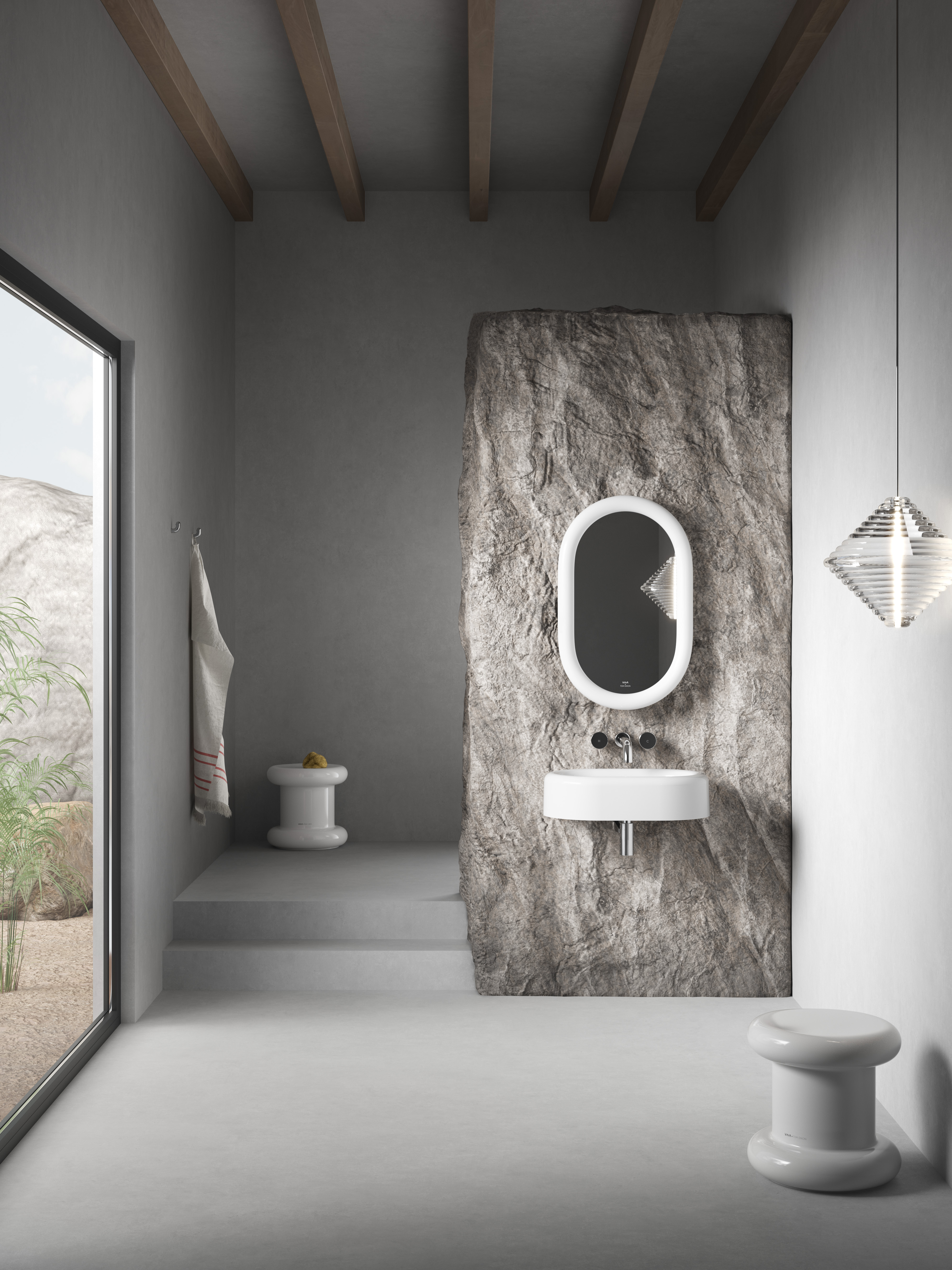 VitrA x Tom Dixon bathroom