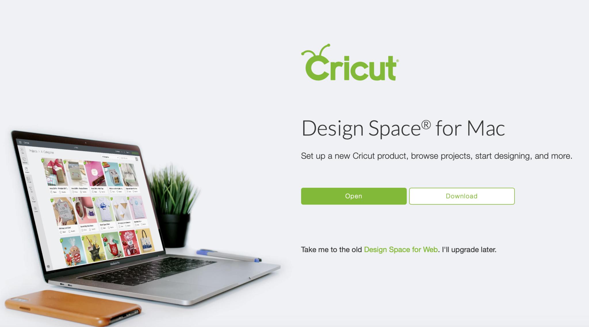Screenshot von Cricut Design Space für Mac