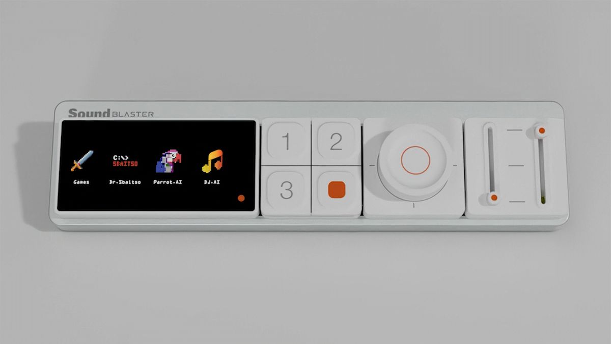 Creative Labs revives Sound Blaster brand with modular audio hub — Re:Imagine is a tactile Stream Deck competitor, aimed at creators and audiophiles