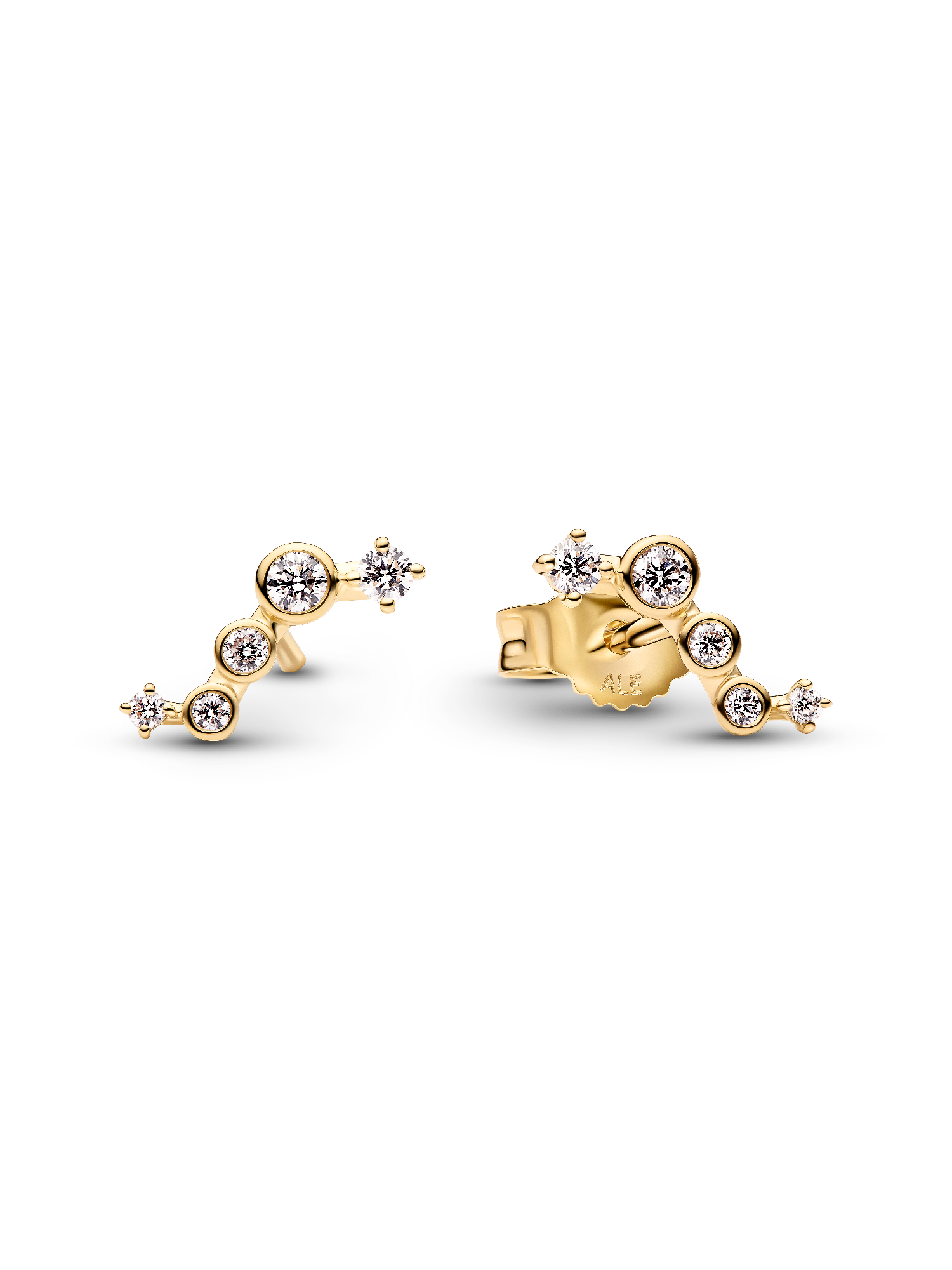 Pandora Era Lab-Grown Diamond Droplet Stud Earrings