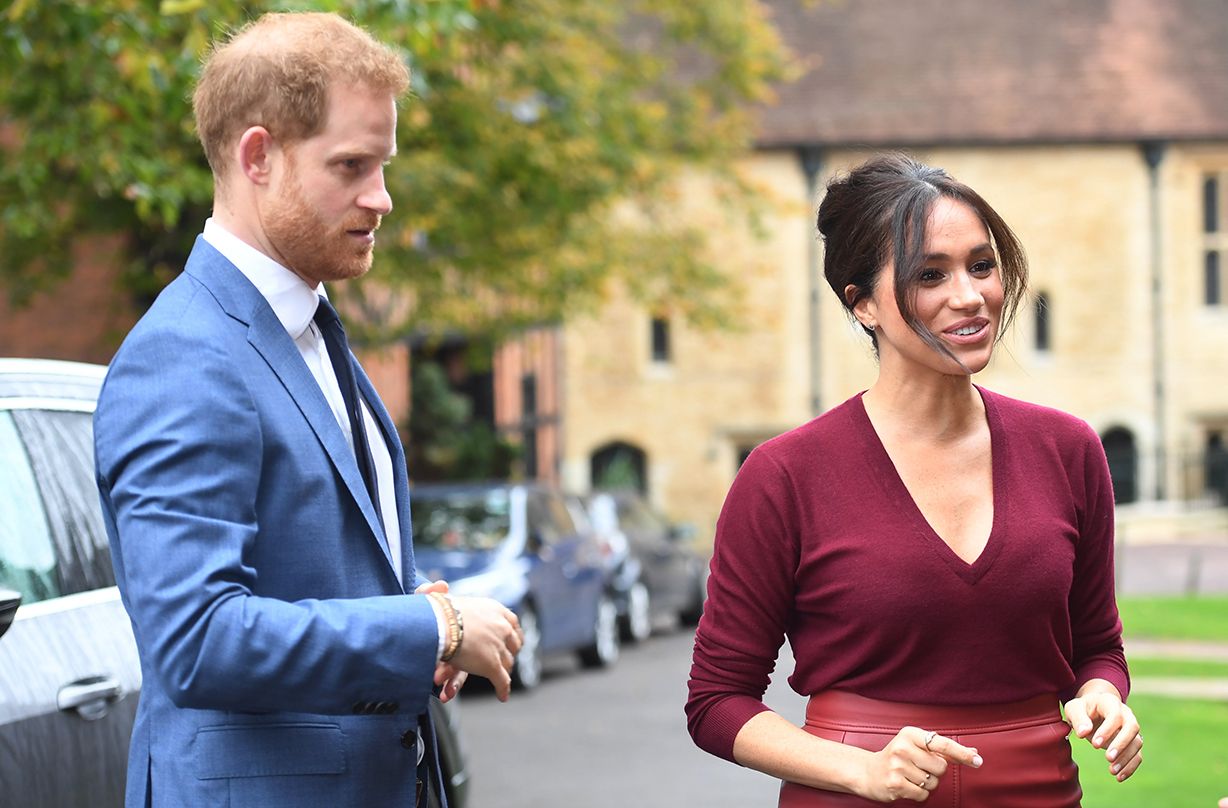 meghan markle explains reason prince harry crashed royal engagement