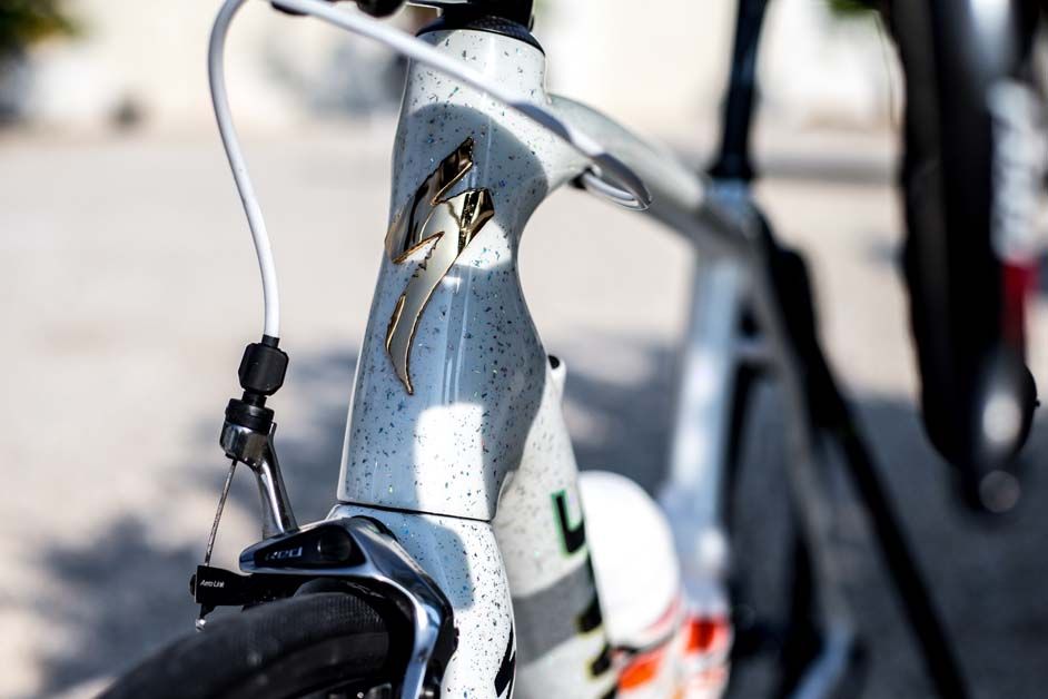 A head-on look at Amalie Dideriksen's bike