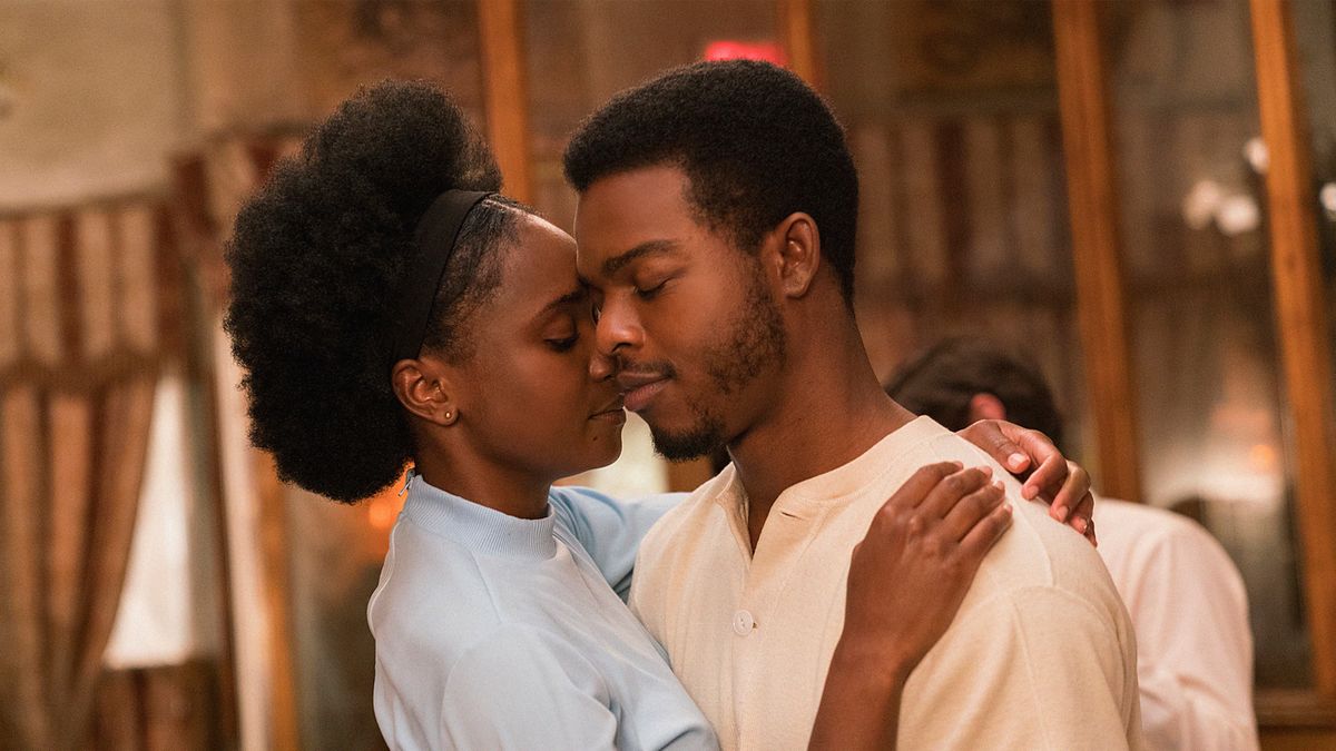 A still image from If Beale Street Could Talk