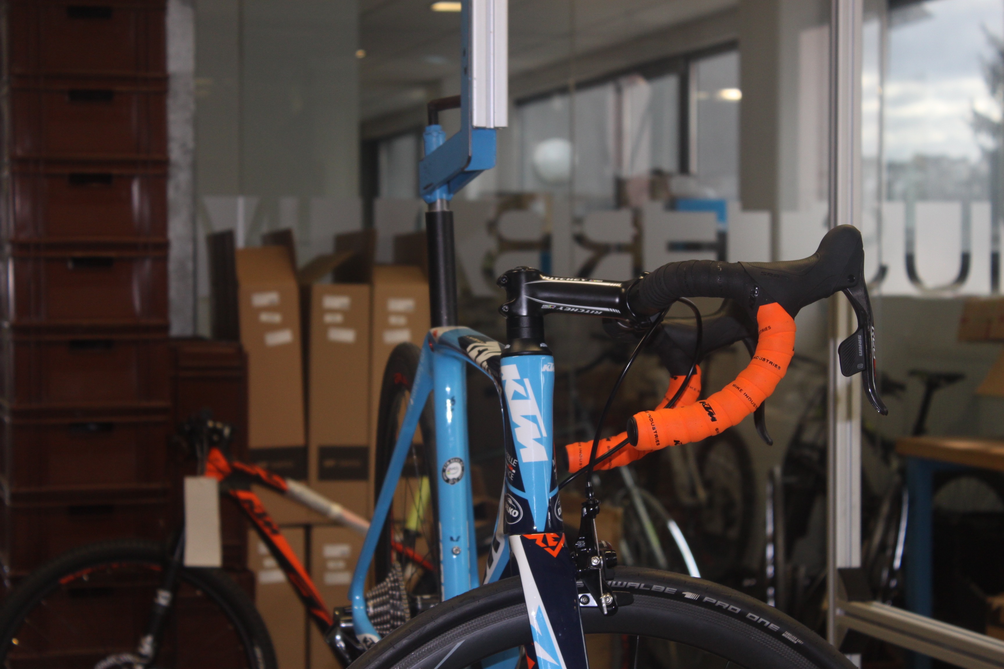 A KTM road bike