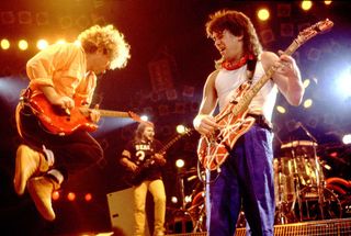 Van Halen onstage