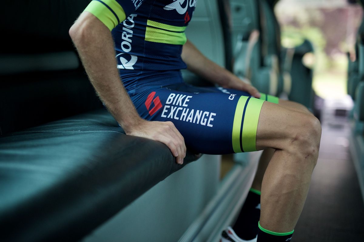 A look at the knicks of the new Orica-BikeExchange kit