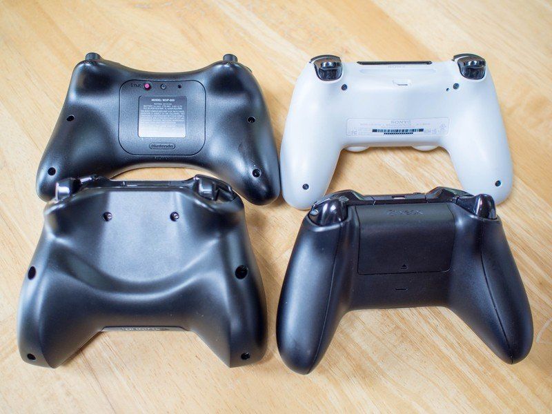 Gaming controller back