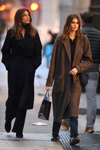 Kaia Gerber and Cindy Crawford Minimal Style