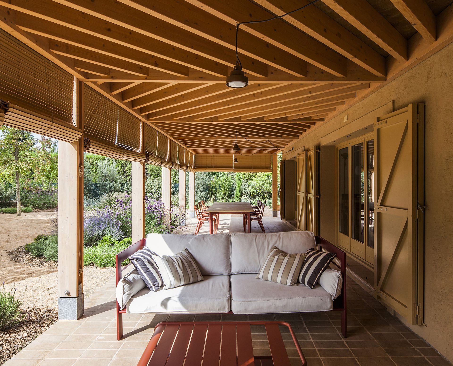 A new covered veranda changes the way the house is used