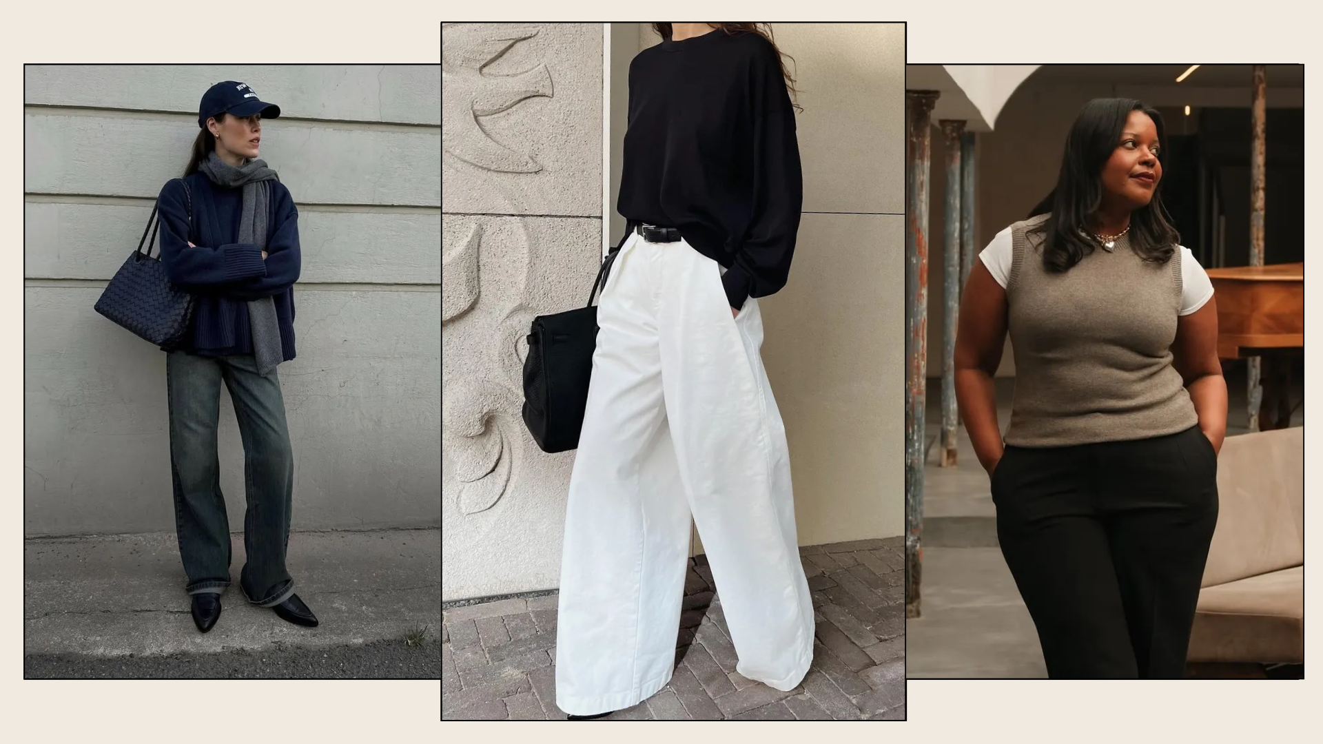 An image of cashmere jumpers. 