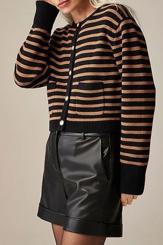 New Relaxed Emilie Sweater Lady Jacket in Stripe