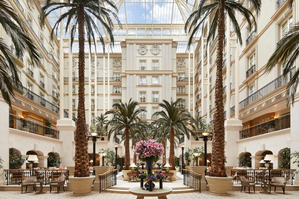 The Winter Garden Restaurant at The Landmark London.