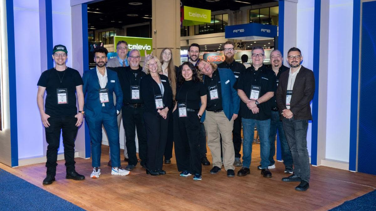 The Renkus-Heinz team (shown here) returns to InfoComm 2026 in Las Vegas.