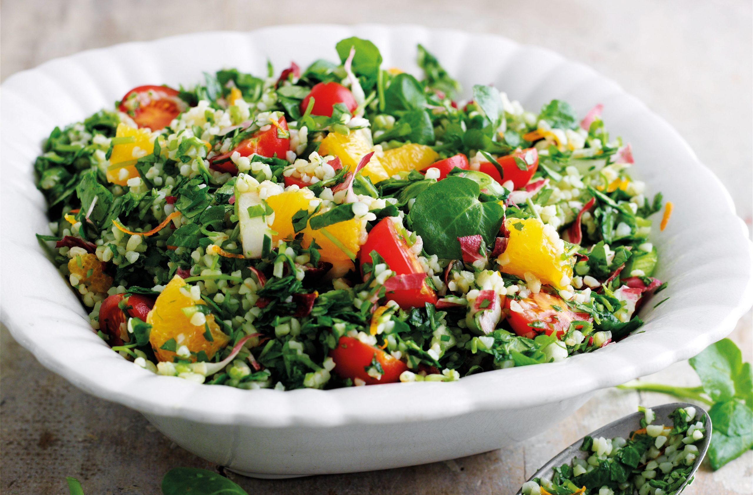 Watercress tabbouleh recipe