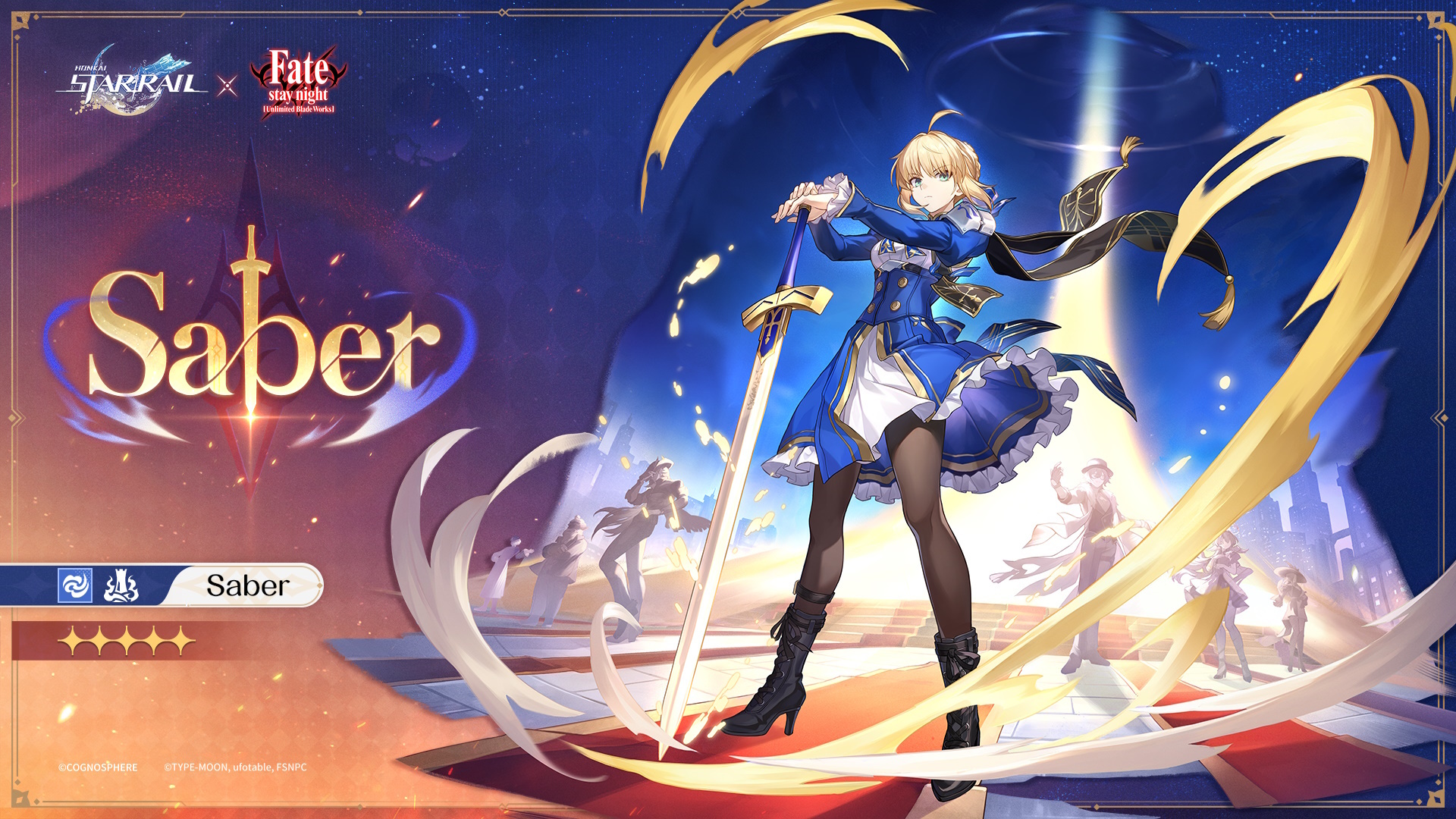 Honkai: Star Rail Banner drip marketing for Saber