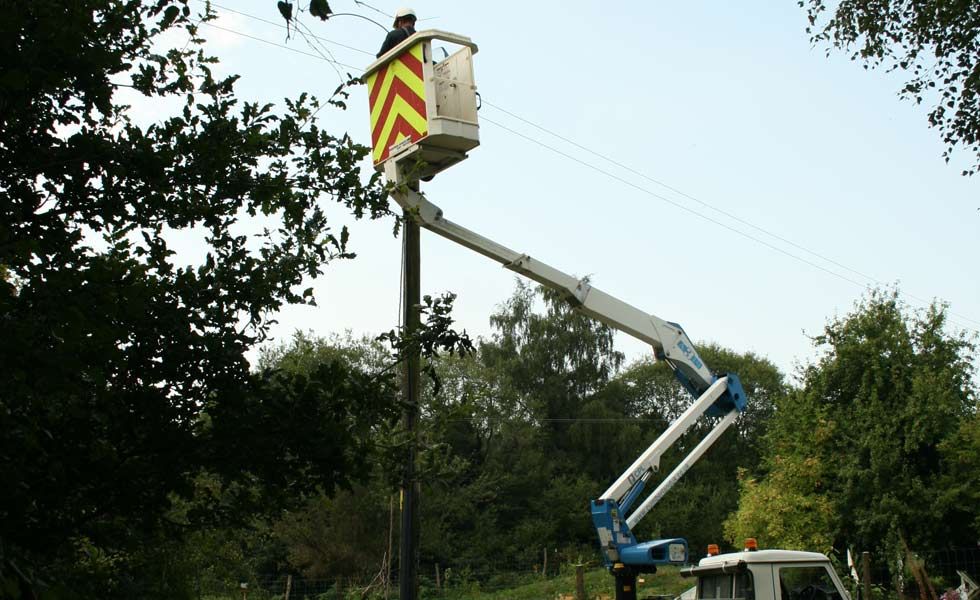 Amener l'électricité sur le site