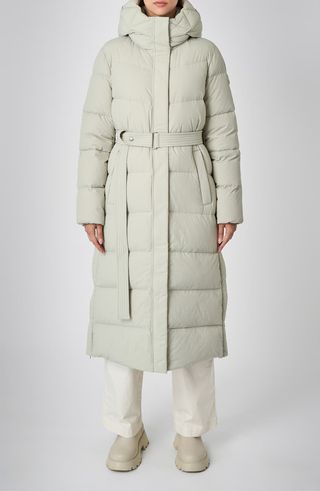 Vada Belted Water Repellent Puffer Coat