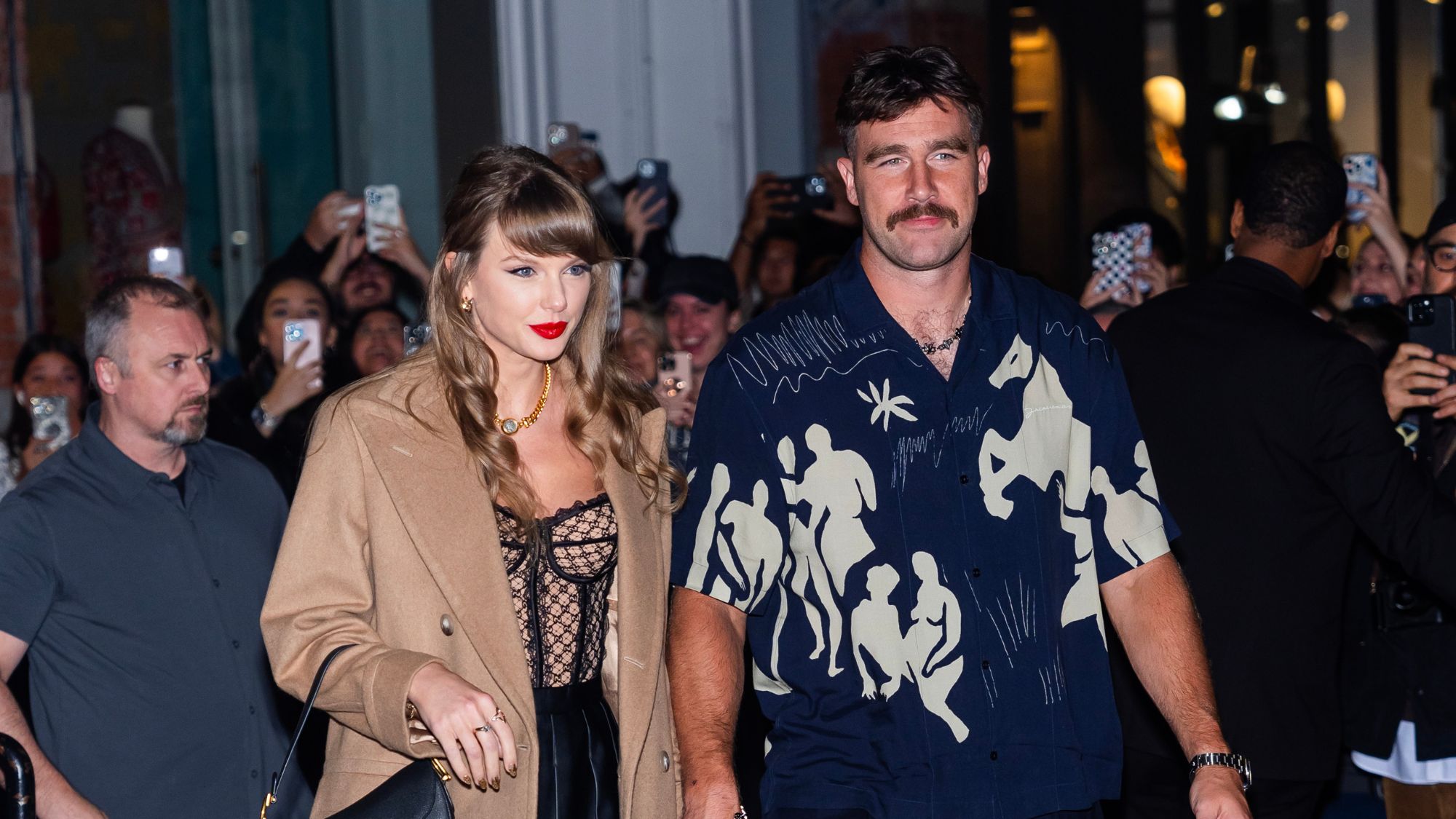 Taylor Swift and Travis Kelce in New York City