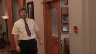 Chris Pratt as Andy Dwyer in Parks and Recreation