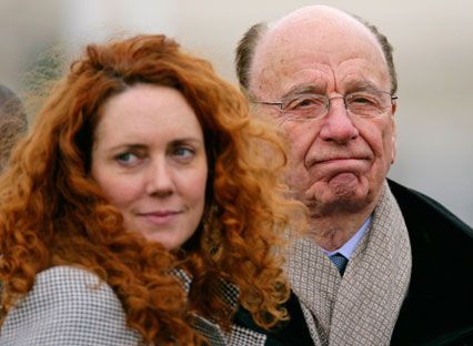 Rebekah Brooks and Rupert Murdoch