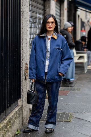 Barn Jacket and jeans