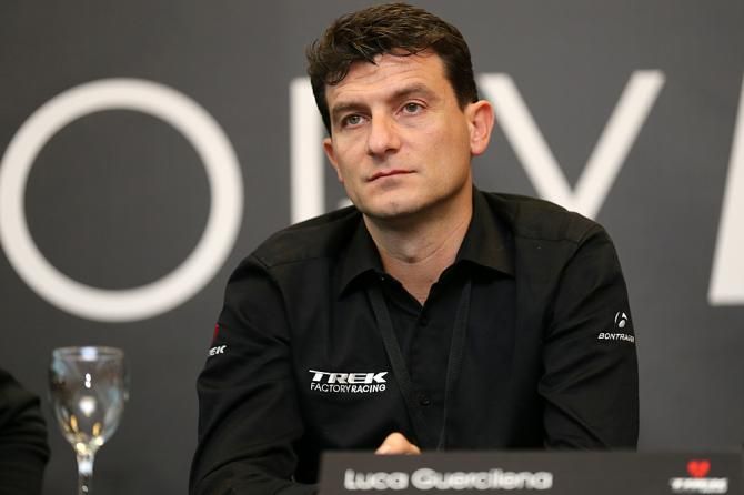 Luca Guercilena manager of the Trek Factory Racing team
