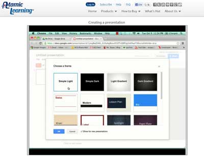 Video Tutorial: Google Docs – Creating a Presentation