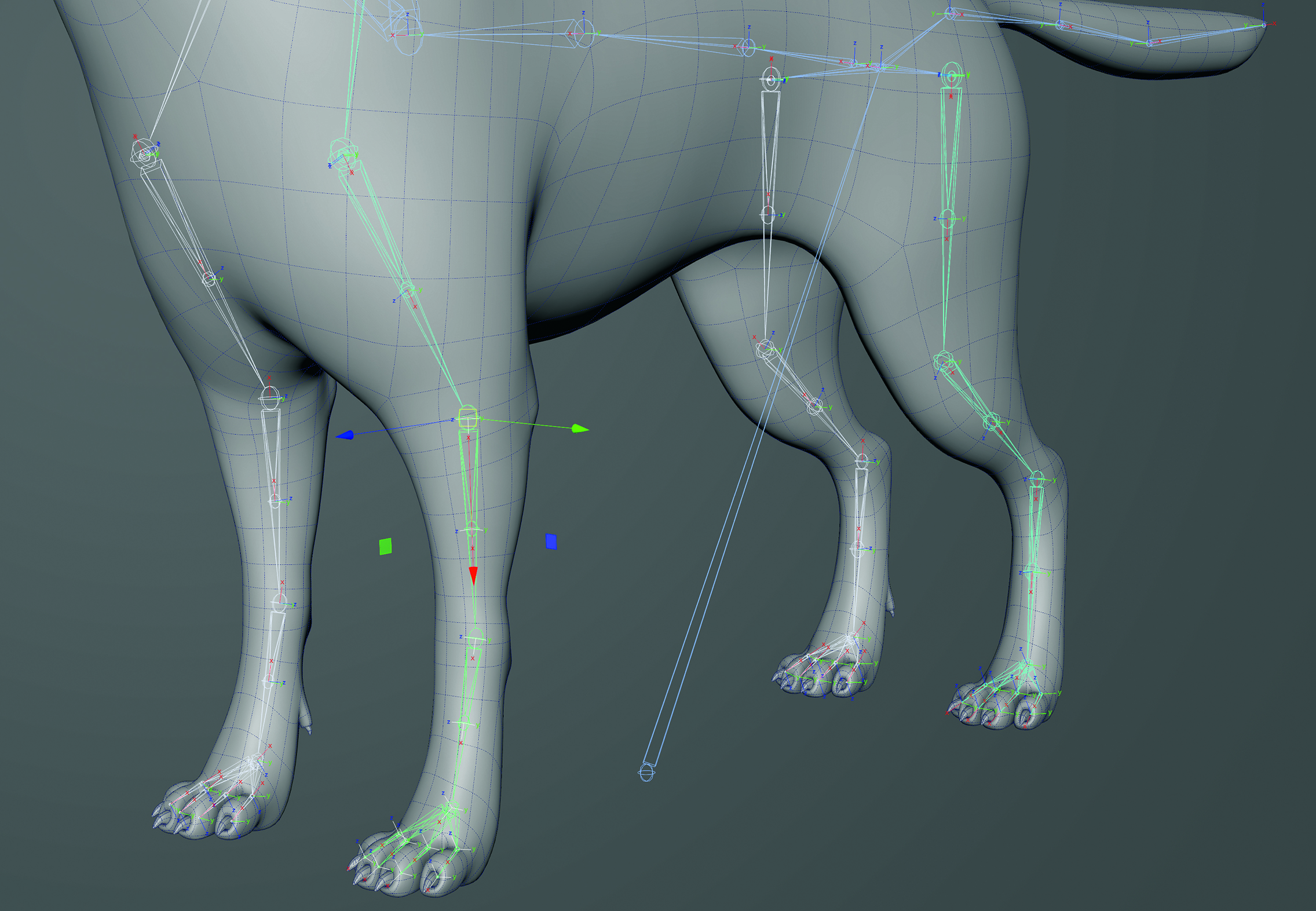 It&rsquo;s simple to edit the rotational axes for joints to achieve the desired orientation and movement.