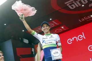 Esteban Chaves (Orica-GreenEdge) second overall at the Giro d'Italia