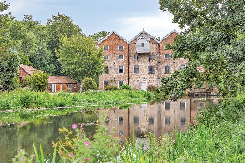 Property for sale with a swimming pool: Oxnead Mill, Oxnead, Norfolk.
