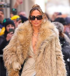 Jennifer Lopez made three outfit changes while appearing on The View in New York City 2024