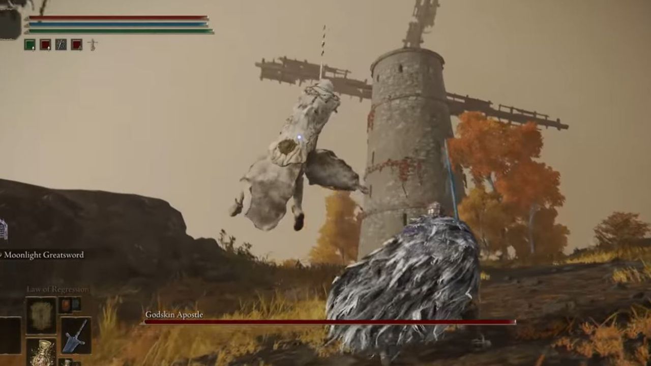 Elden Ring Millicent quest godskin fight