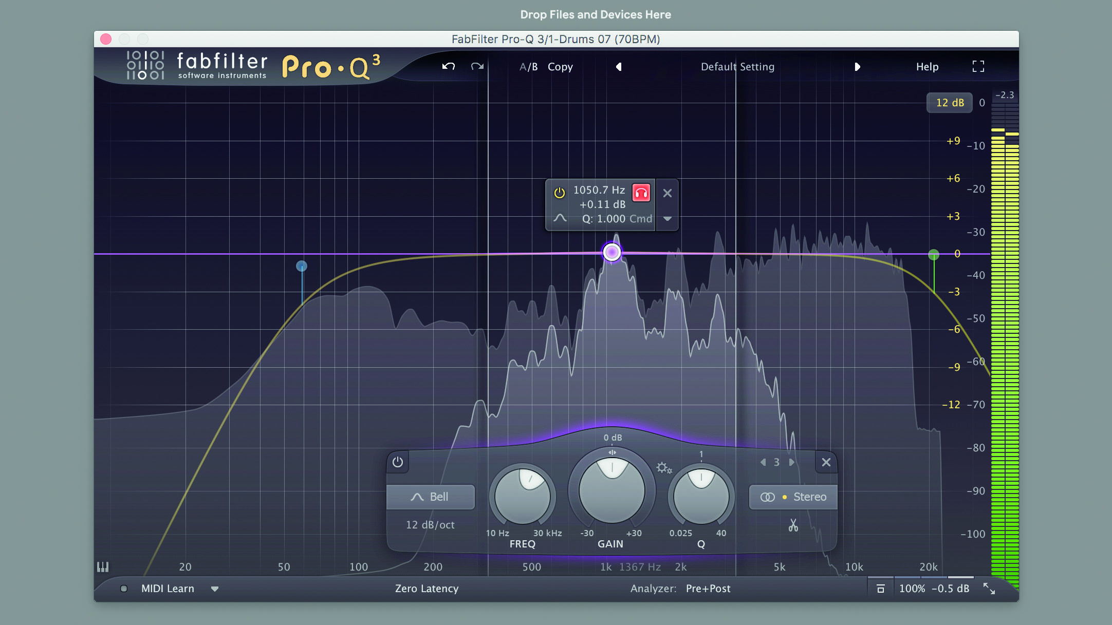 eq user interface