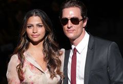 Matthew McConaughey and Camila Alves: Dolce &amp; Gabbana menswear 20th anniversary celebrations, Milan, Italy, catwalk, show, party, spring/summer 2011, Marie Claire