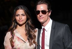 Matthew McConaughey and Camila Alves: Dolce & Gabbana menswear 20th anniversary celebrations, Milan, Italy, catwalk, show, party, spring/summer 2011, Marie Claire