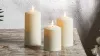 Lights4fun LED Battery Operated Pillar Candles