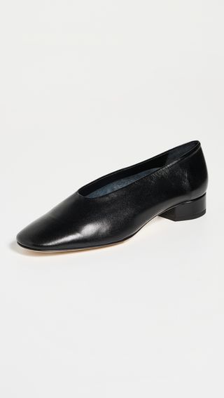 Delia Nappa Leather Heels
