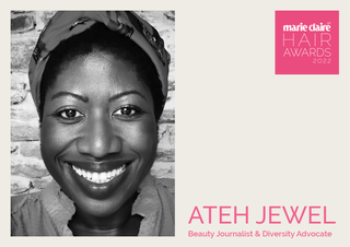 ateh jewel - marie claire hair awards 2022 judges