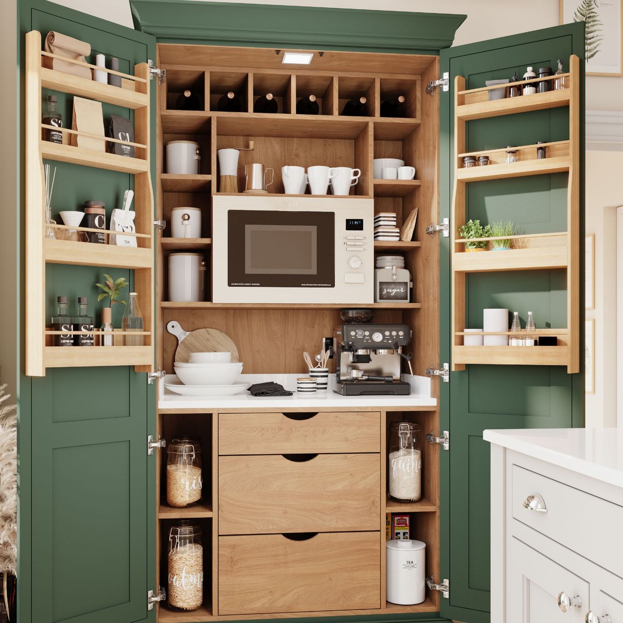 How to organise small appliances in a small kitchen | Ideal Home