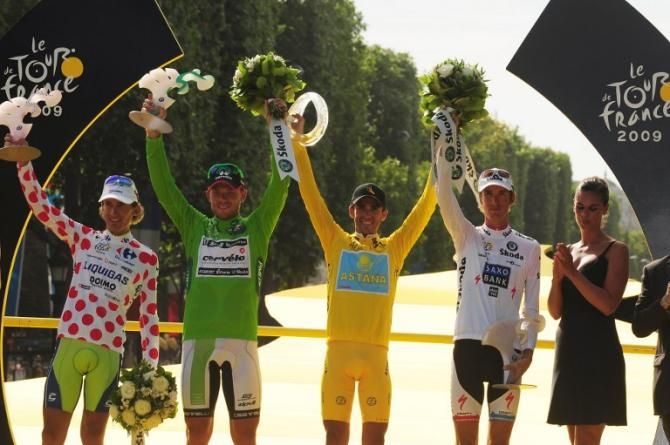 Winning the green jersey at the 2009 Tour de France