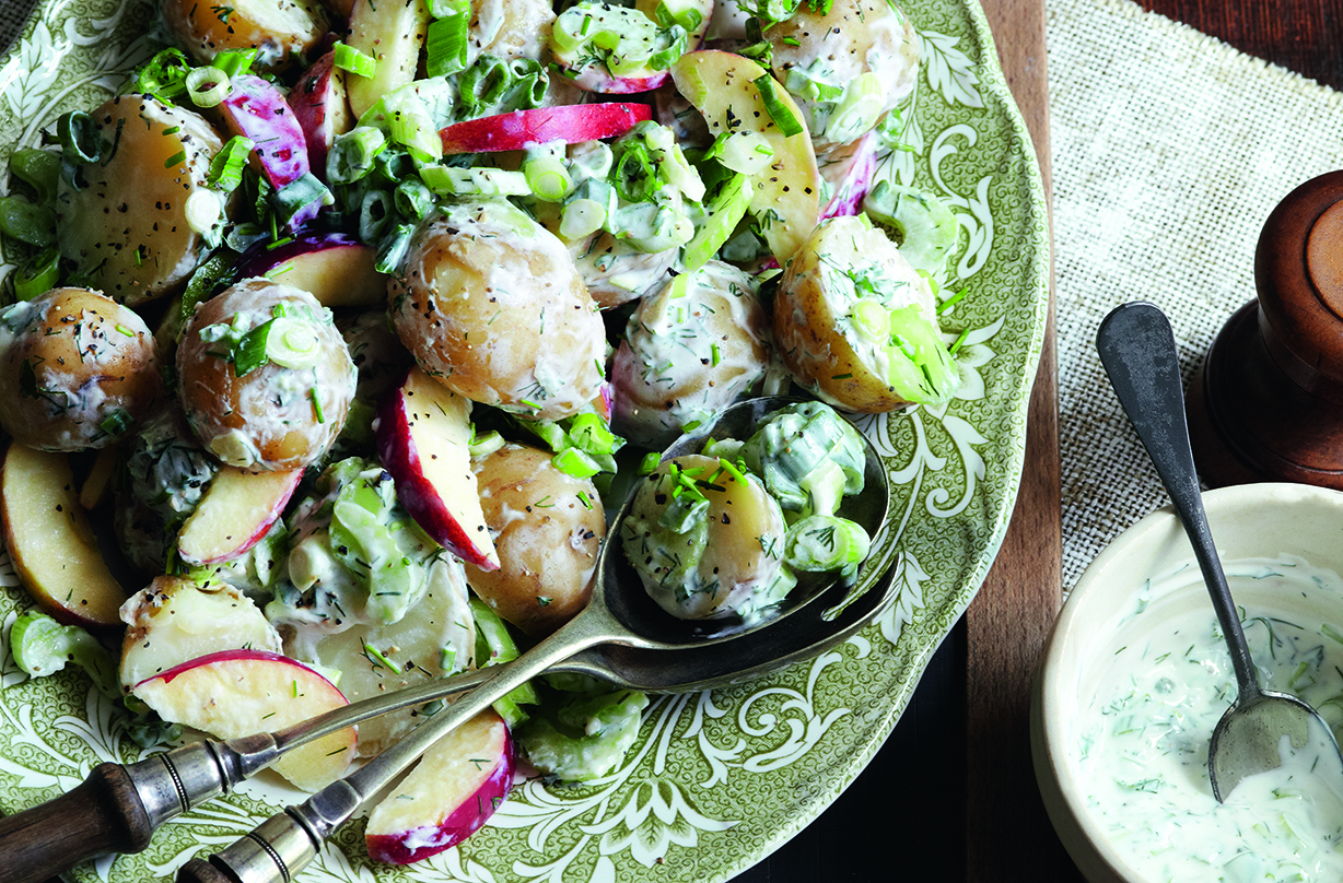 Jersey Royal New Potato Salad // Recipe - Hello MrsShilts